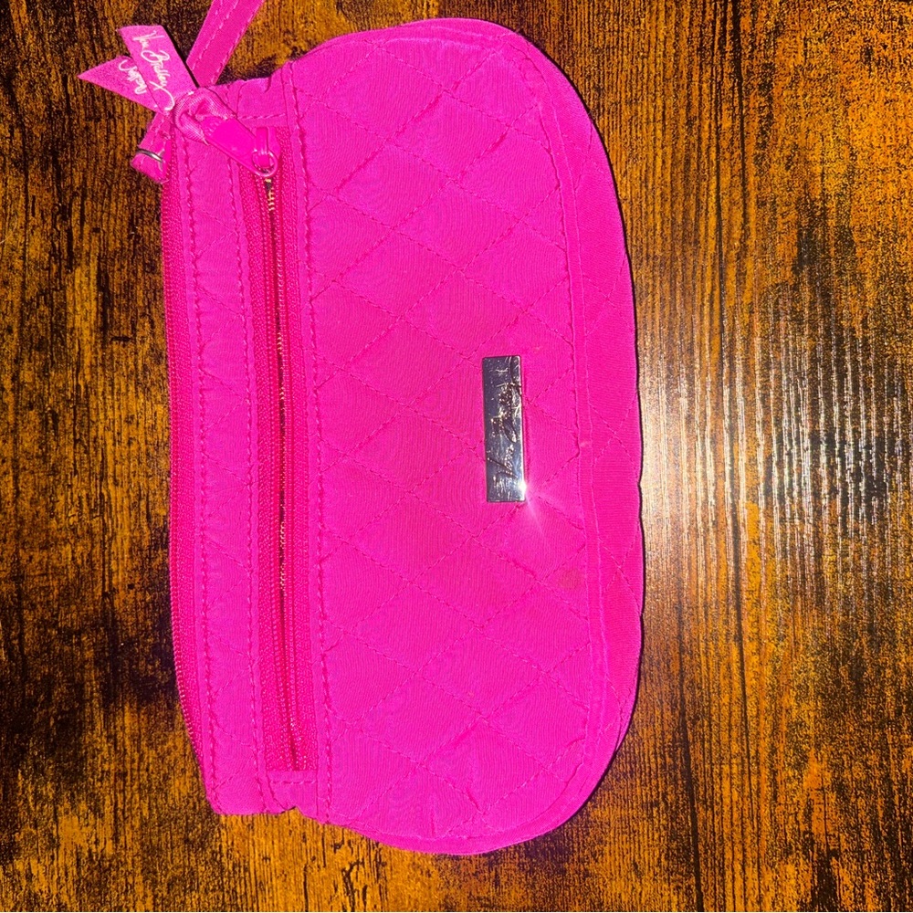 Vera Bradley Pink Quilted Cosmetic Bag